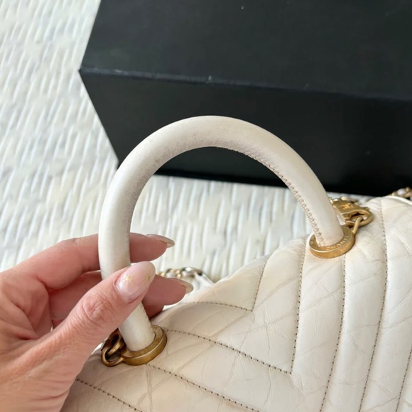 Authentic Chanel Coco Handle Bag - Picture 7 of 15